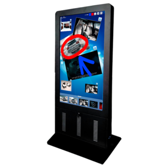 Totem Interattivo Indoor Bifacciale 42" Android