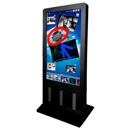 Totem Interattivo Indoor Bifacciale 42" Android
