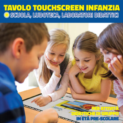 Tavolo Interattivo Scuola Infanzia Waterproof 32" 20 Tocchi h. 52 cm - Image 2