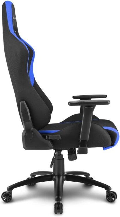 Sharkoon Sedia in Tessuto Nero/Blu imbottita - Image 4