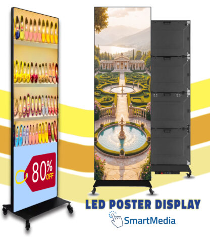 LED Poster Display 80" - Roll Up digitale Pubblicitario - Image 2