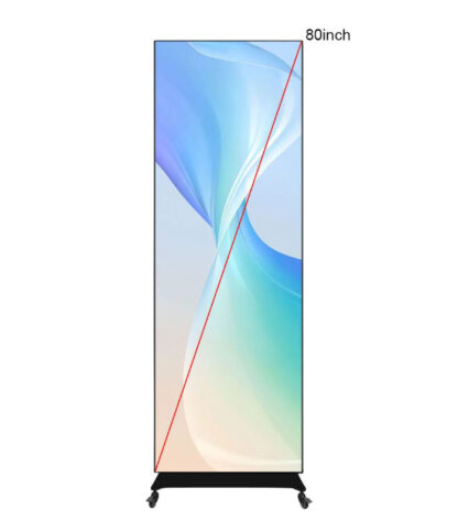 LED Poster Display 80" - Roll Up digitale Pubblicitario - Image 3