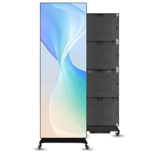 LED Poster Display 80" - Roll Up digitale Pubblicitario