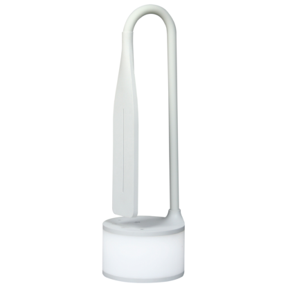 Lampada LED bianca con charger USB e luci d’atmosfera - Image 6