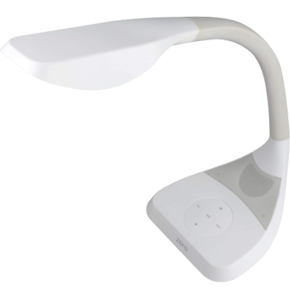 Lampada LED bianca con charger USB e speaker bluetooth - Image 2